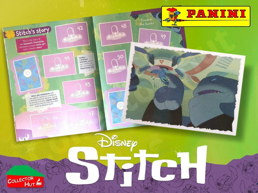 Panini Disney Stitch Single Stickers Lilo & Stitch 2024