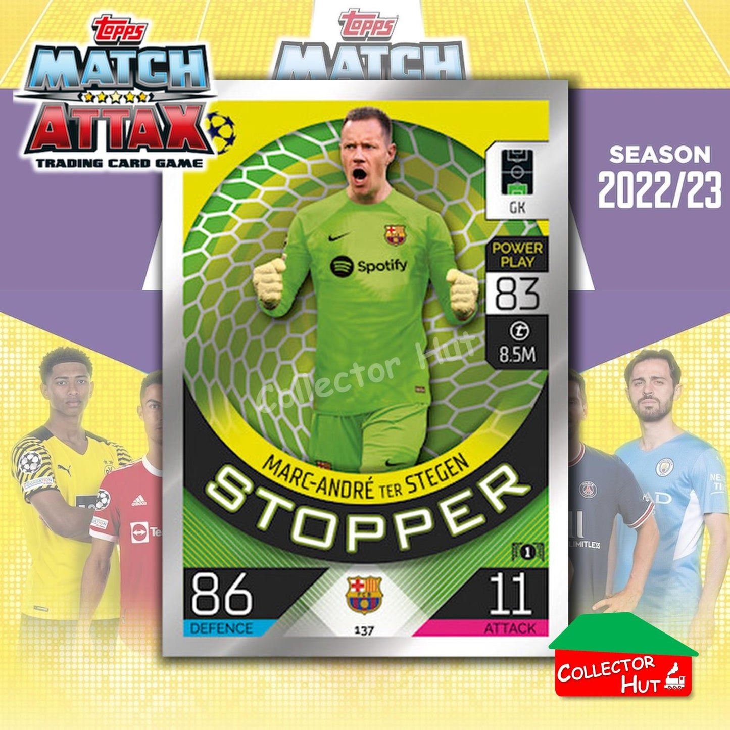 Topps Match Attax Europa Champions League 2022/23 TCG Trading Cards Base 1-189