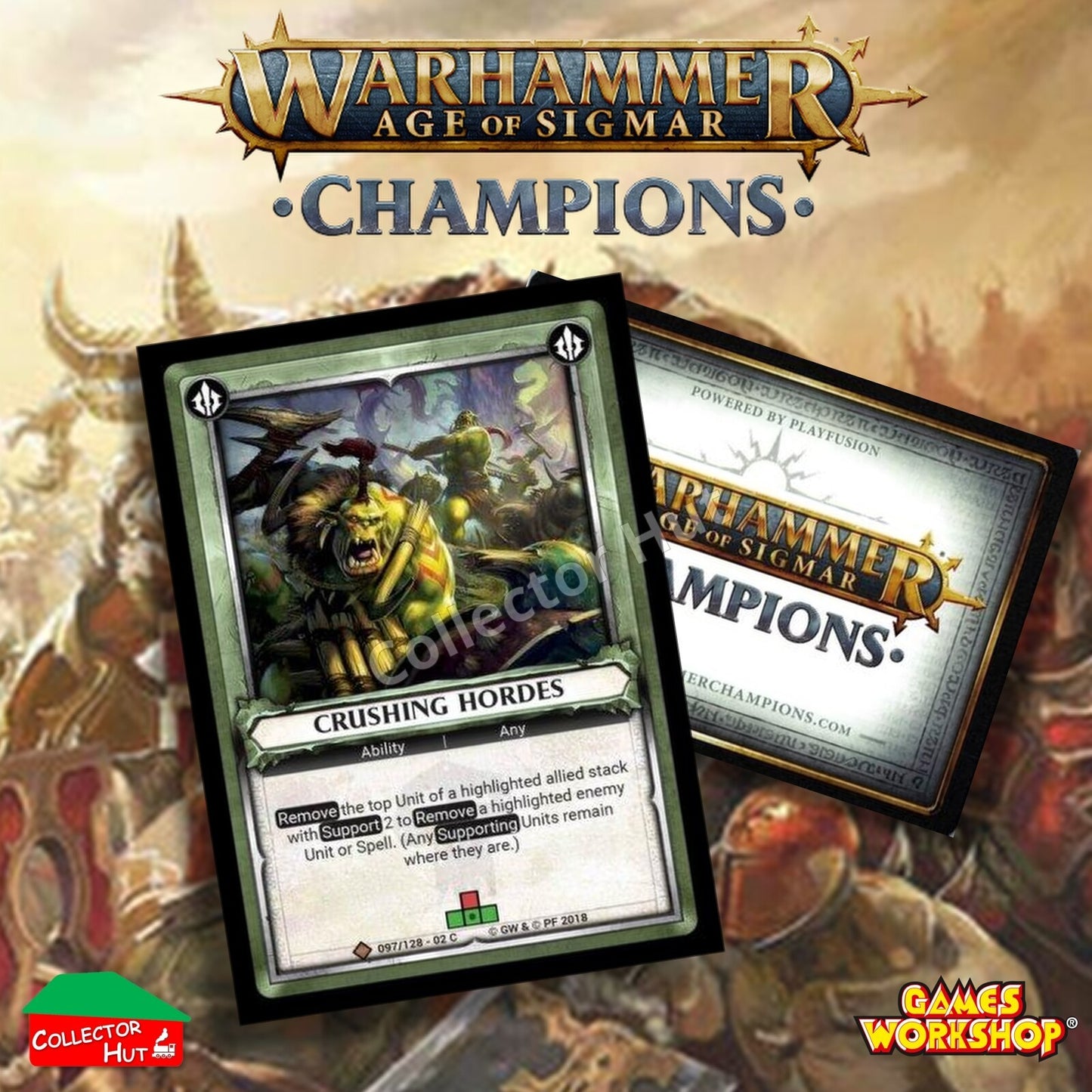 Warhammer Age of Sigmar: Champions Wave 2 ONSLAUGHT FOIL Cards CHOOSE SINGLES