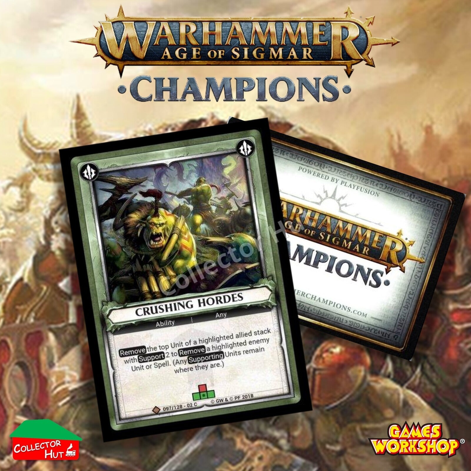 Warhammer Age of Sigmar: Champions Wave 2 ONSLAUGHT FOIL Cards CHOOSE SINGLES