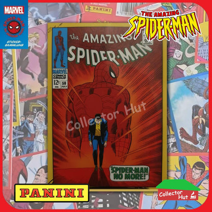 Panini The Amazing Spider-Man 60th Anniversary Trading Cards Singles 1-60