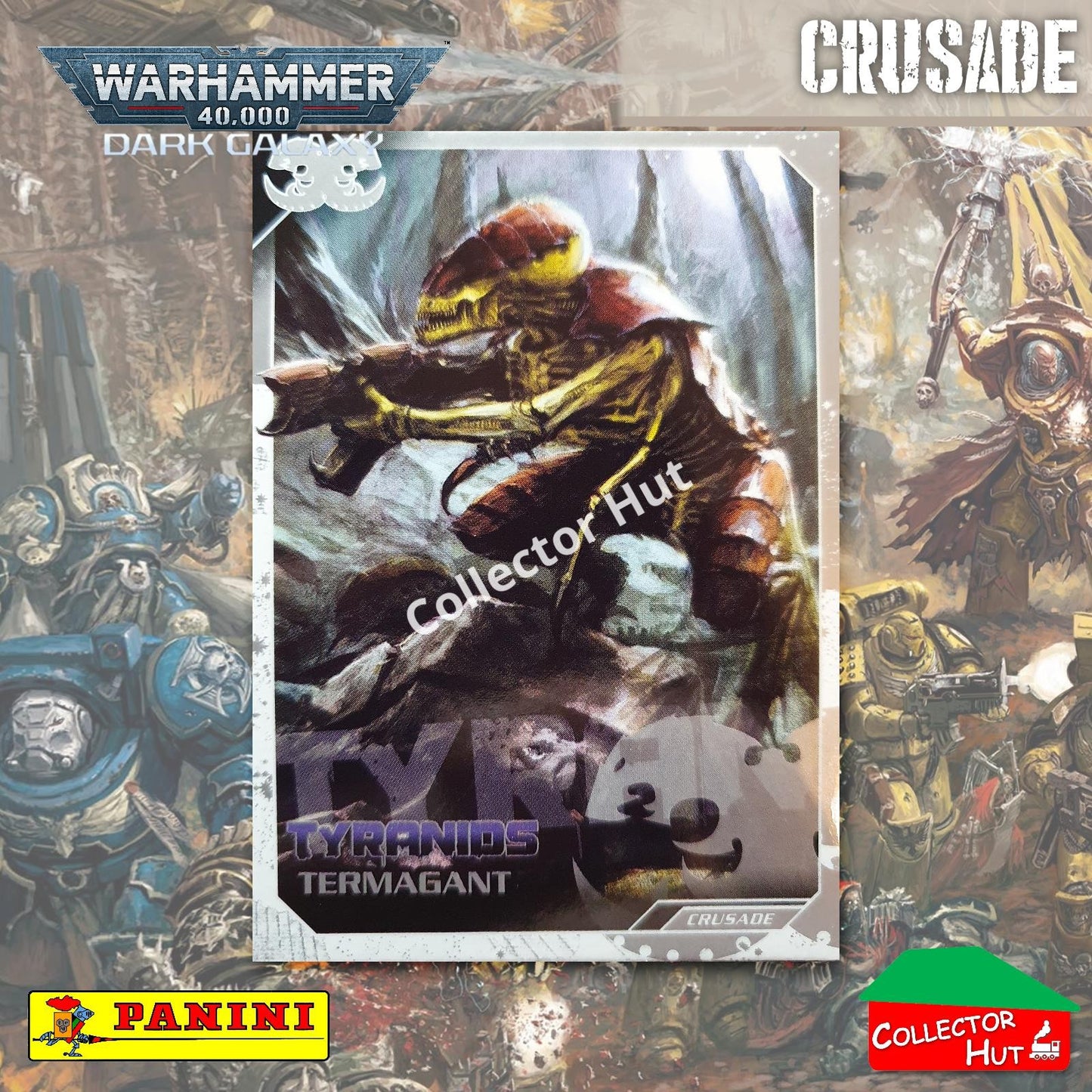 PANINI Warhammer 40,000 Dark Galaxy Parallel Trading Card Crusade Vanguard Purge