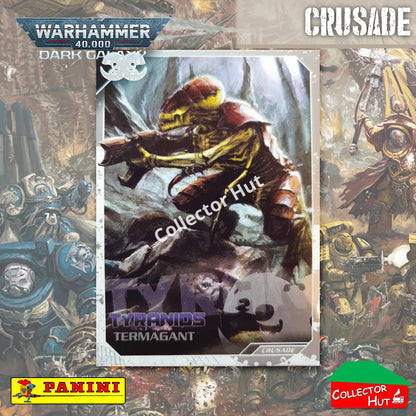 PANINI Warhammer 40,000 Dark Galaxy Parallel Trading Card Crusade Vanguard Purge