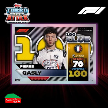 Topps Turbo Attax Formula 1 F1 2022 Limited Edition, 100 Club & Foil Cards