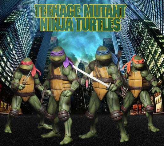 Ninja Turtles 1990 Movie 7" NECA TMNT Teenage Movable Toys Mutant Action Figure