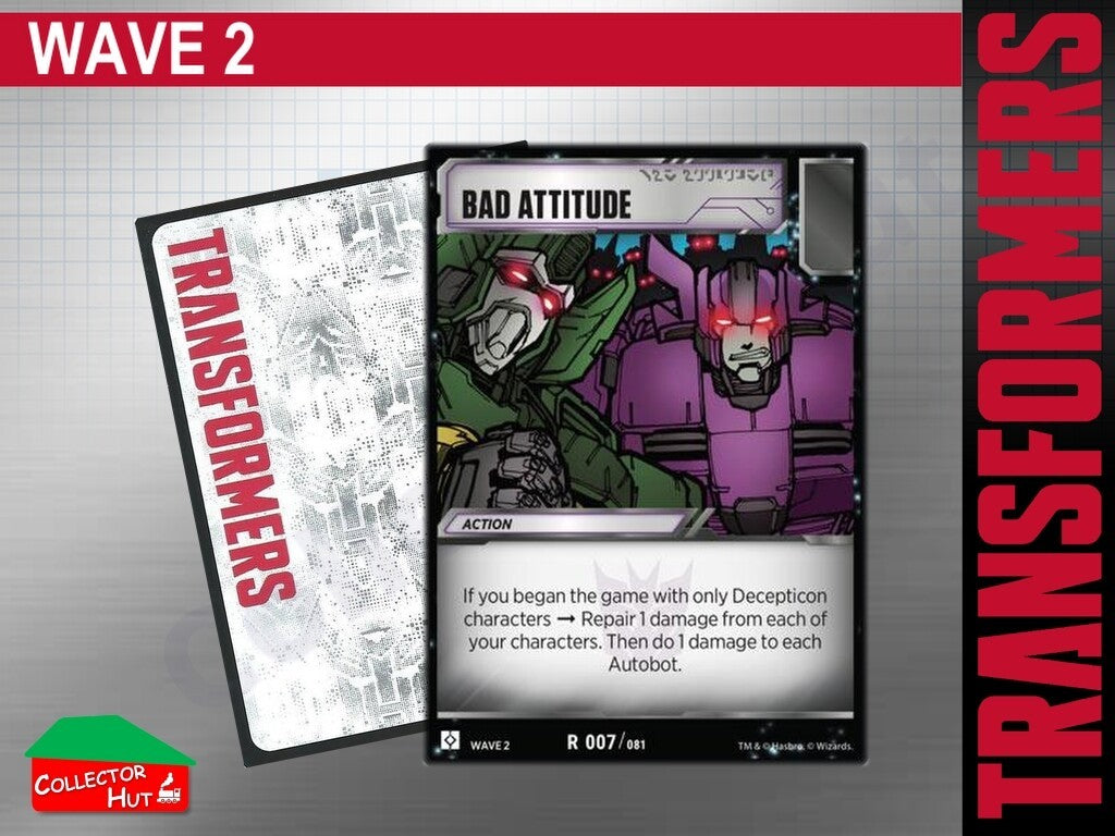 Transformers TCG RARE BATTLE Trading Cards All Waves