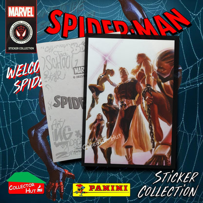 Panini Spider-Man Spider-Verse 2023 Collection Sticker Singles #1-163 & F1-30