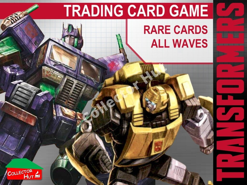 Transformers TCG RARE BATTLE Trading Cards All Waves