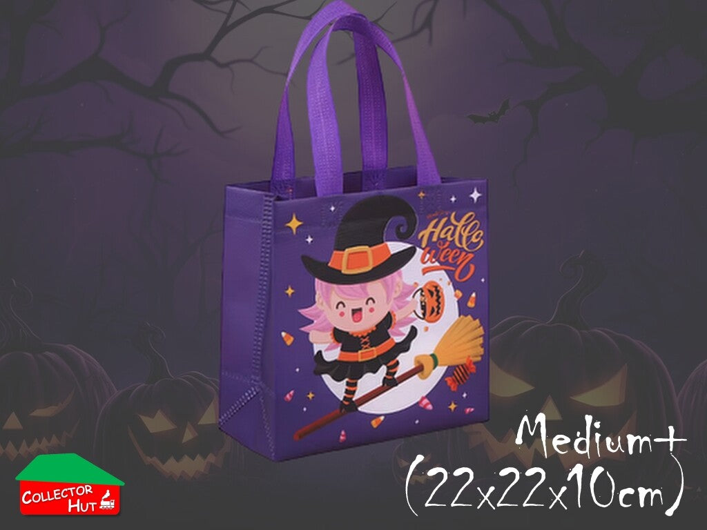 Halloween Novelty Tote Bags Trick or Treat Fabric Choose a Pattern