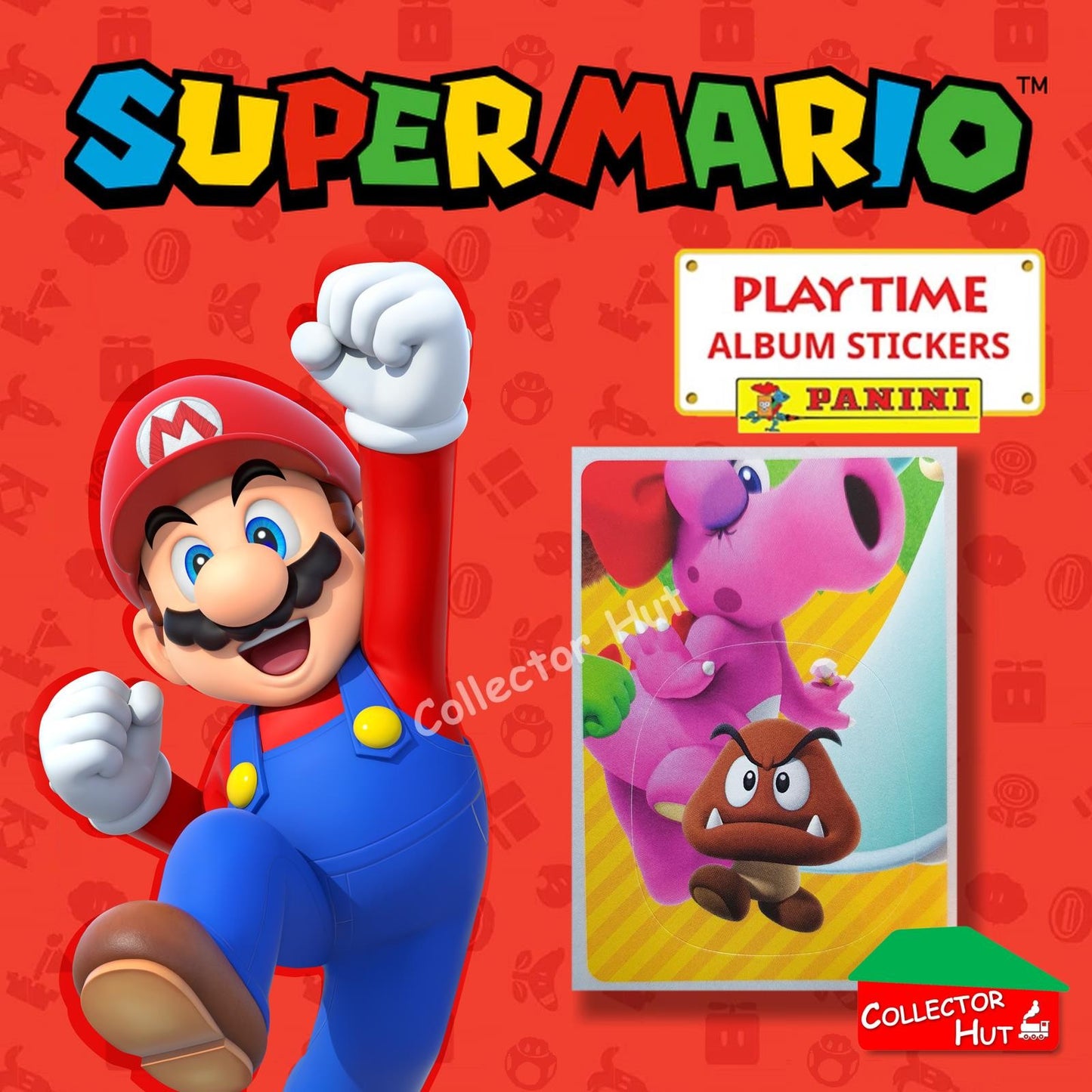 Panini Super Mario Playtime Sticker Collection Singles
