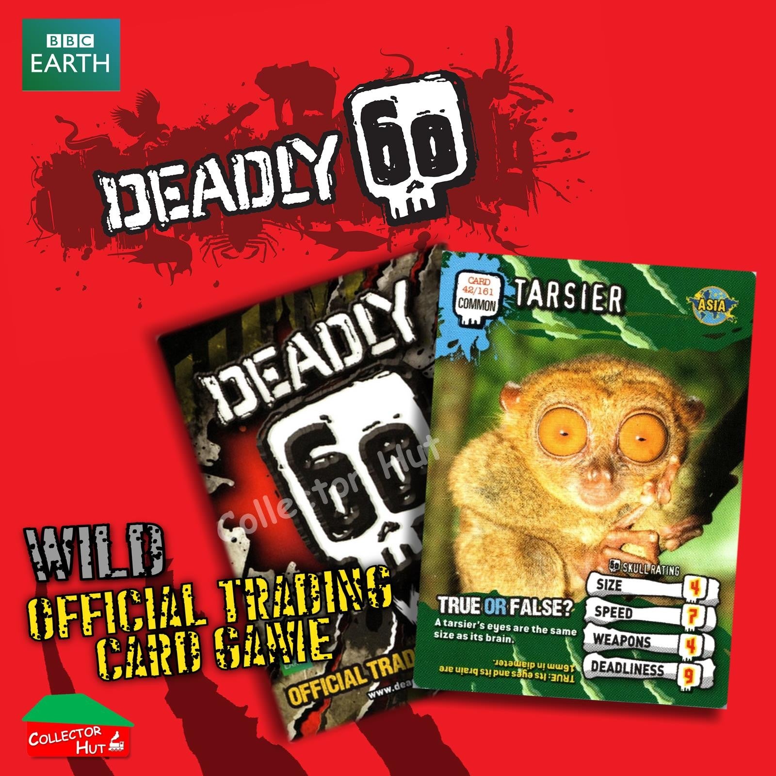 CBBC Deadly 60 WILD Trading Cards  Choose Your Cards