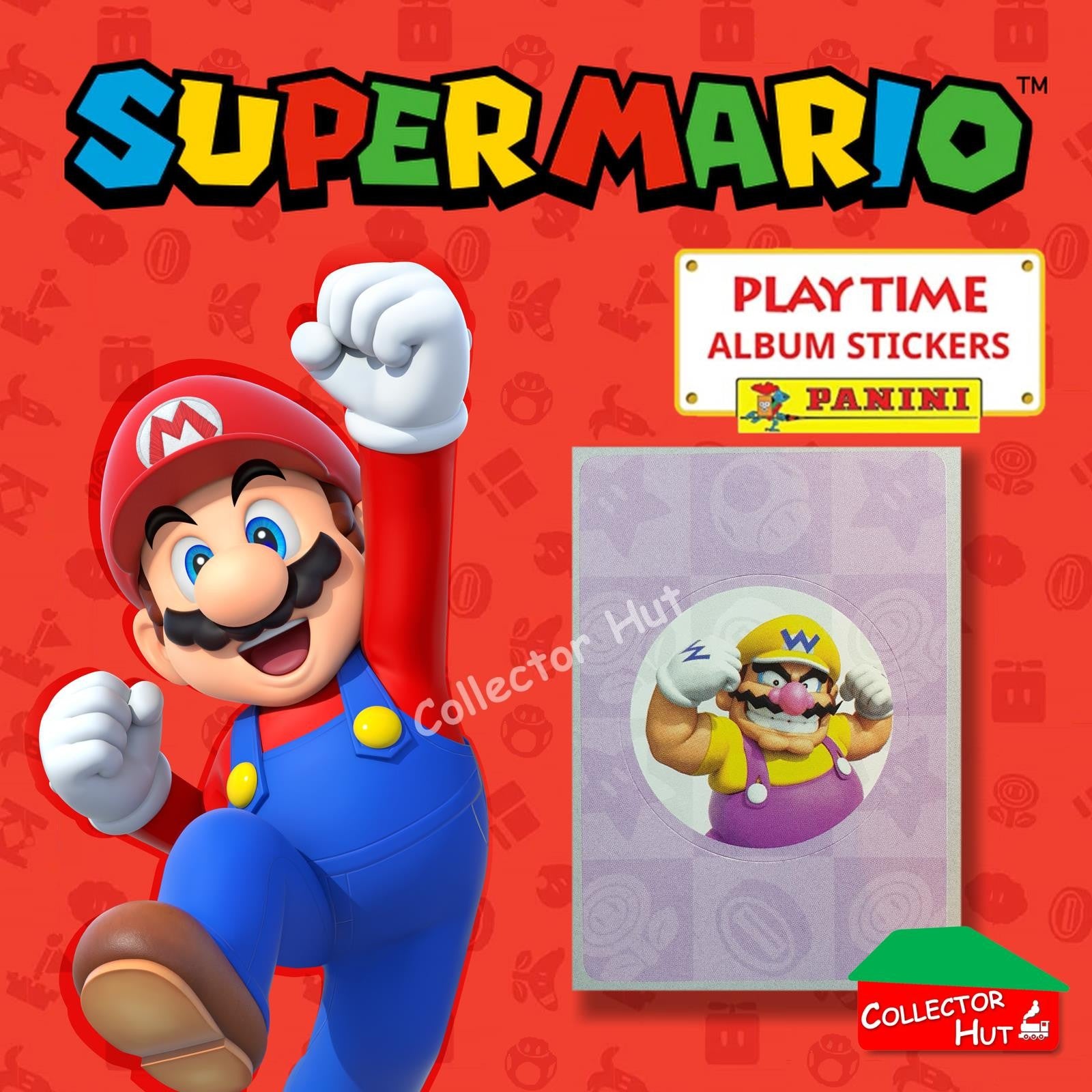 Panini Super Mario Playtime Sticker Collection Singles