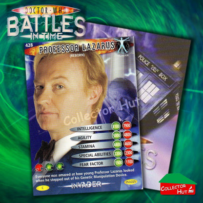 DOCTOR WHO Battles in Time #376-600 INVADER RARE & COMMON CARDS YOU CHOOSE