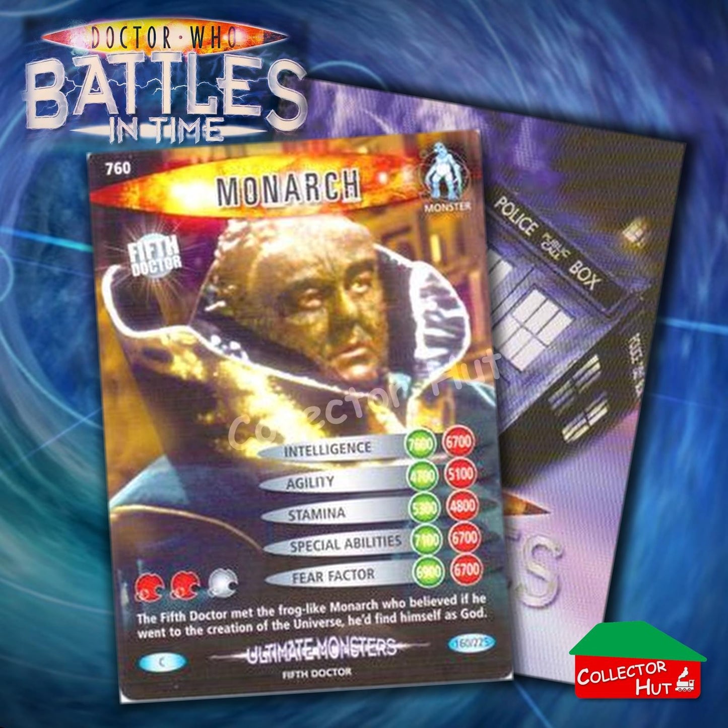 DOCTOR WHO Battles in Time #601-825 ULTIMATE MONSTERS RARE & COMMON Cards