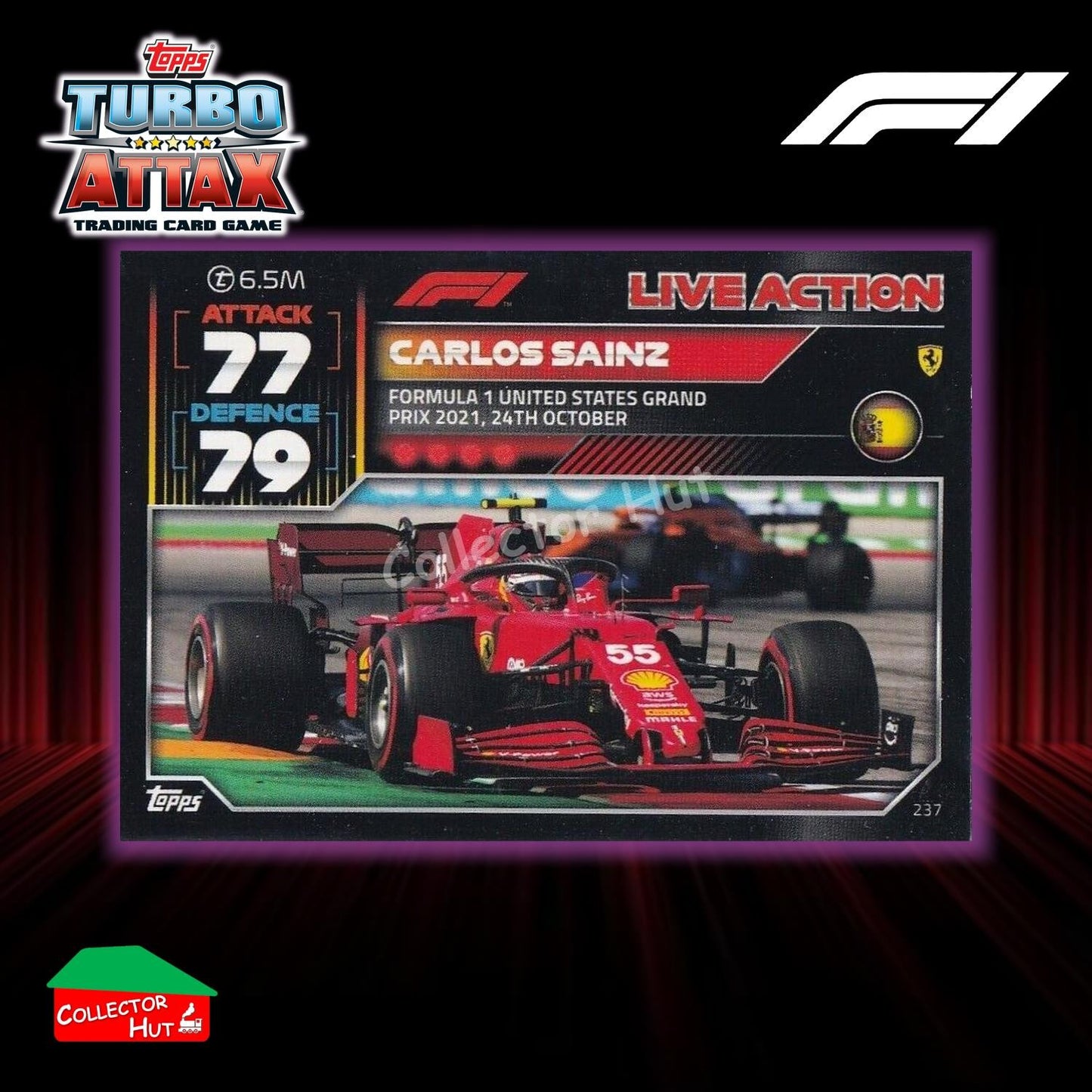 Topps Turbo Attax Formula 1 F1 2022 #136-279 Base Cards YOU CHOOSE