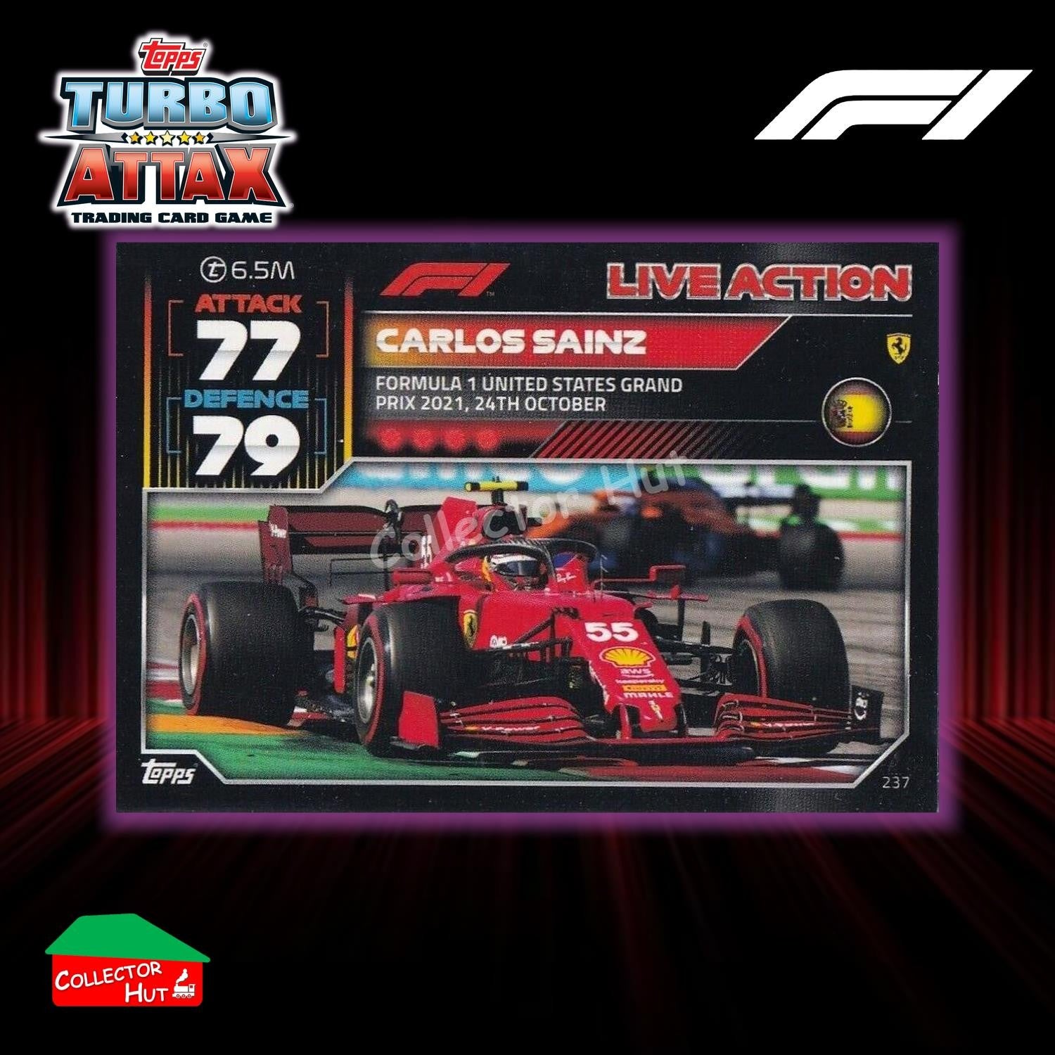 Topps Turbo Attax Formula 1 F1 2022 #136-279 Base Cards YOU CHOOSE