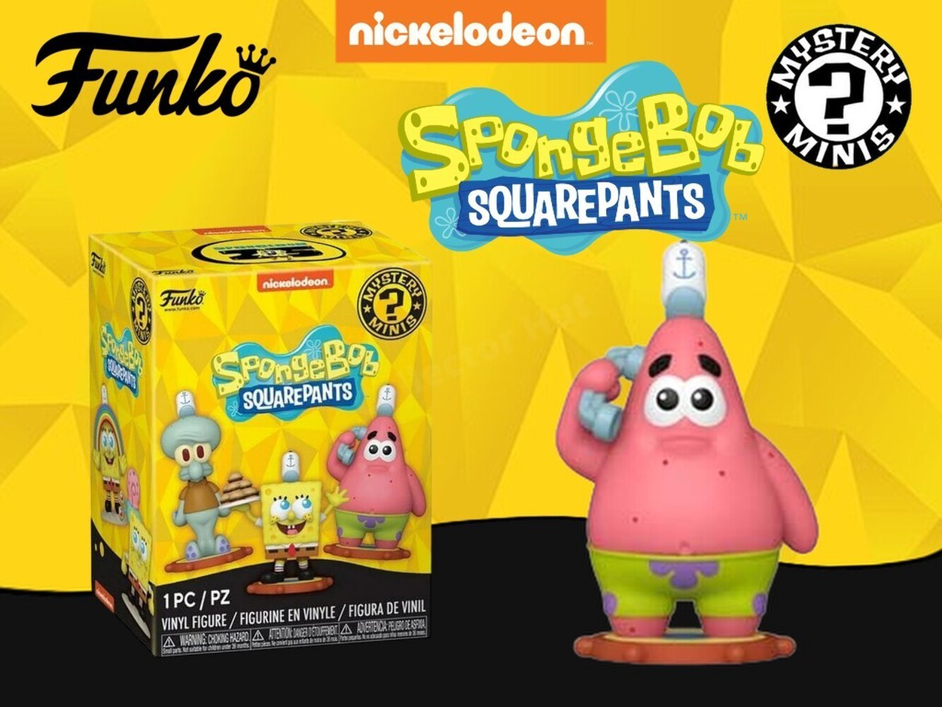 Funko Mystery Minis Spongebob Squarepants Mini Figurines (You Choose)