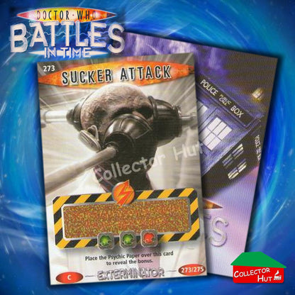 DOCTOR WHO Battles in Time #140-275 EXTERMINATOR RARE & COMMON Cards YOU CHOOSE