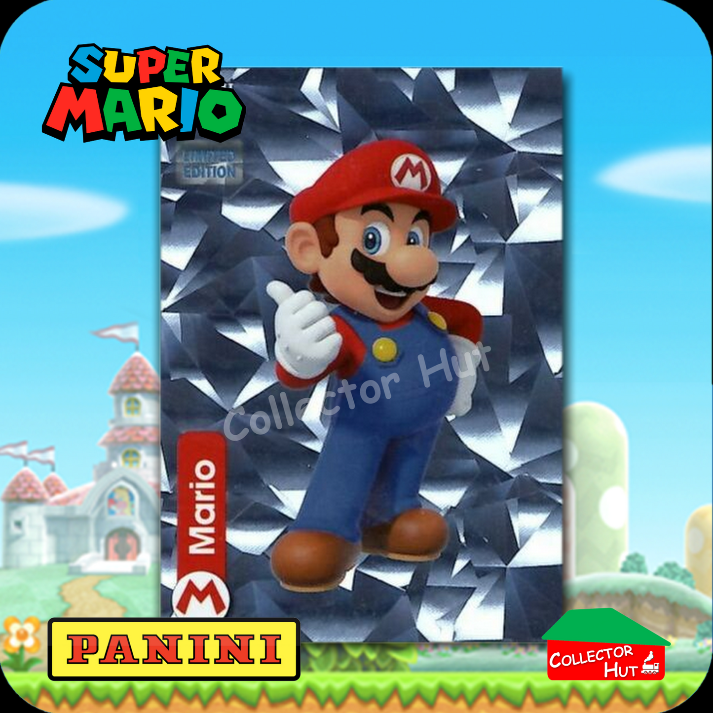 PANINI Super Mario PUZZLE & LIMITED EDITION Trading Cards Choose Your Card!
