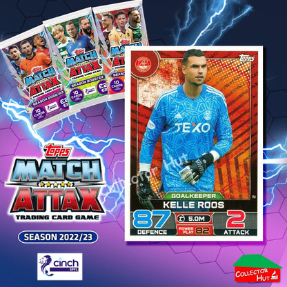 TOPPS MATCH ATTAX SPFL 2022/23 #1-162 Choose Your Card