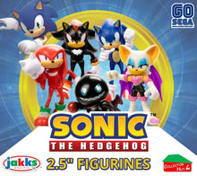 Sonic the Hedgehog Figures 2.5" JAKKS Posable Collectible CHOOSE YOUR CHARACTER