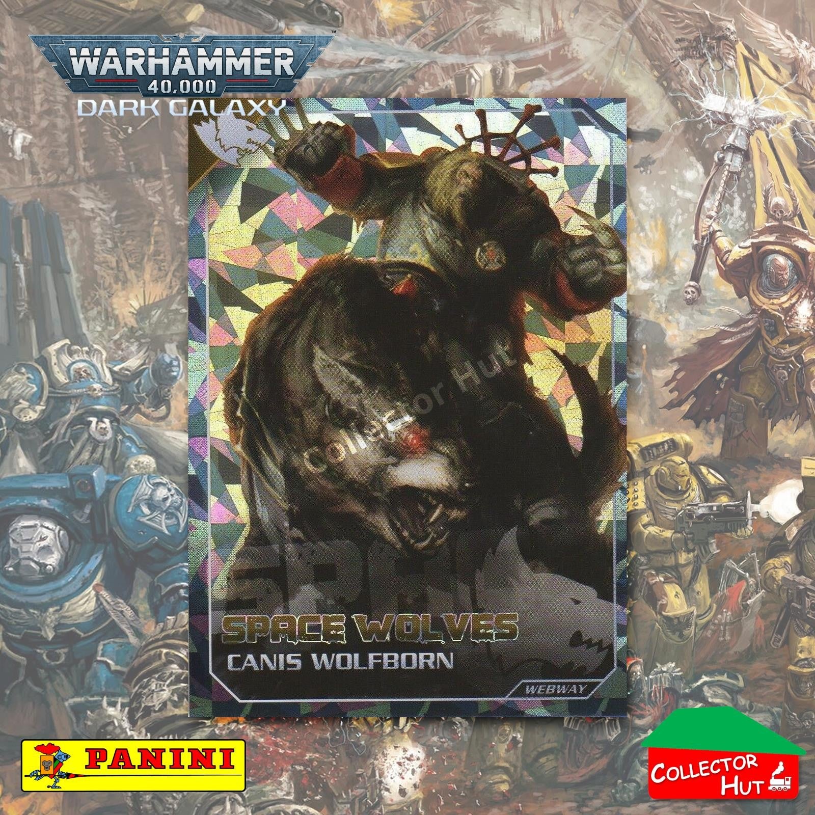 PANINI Warhammer 40,000 Dark Galaxy Webway Inferno Adamantium Limited FOIL Cards