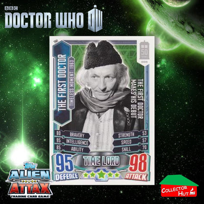 Topps Doctor Who Alien Attax 50th Anniversary Edition Companion Timeless Cards