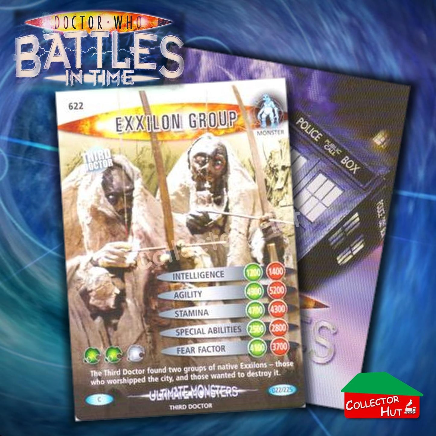 DOCTOR WHO Battles in Time #601-825 ULTIMATE MONSTERS RARE & COMMON Cards