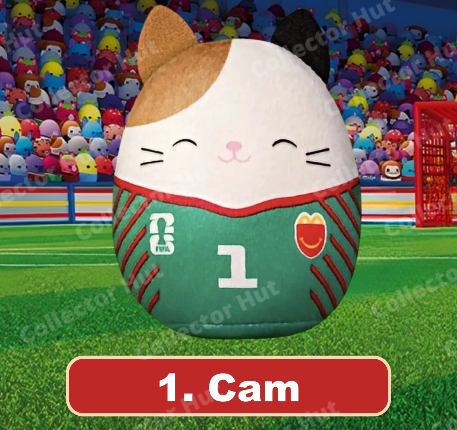 McDonalds Happy Meal Squishmallows World Cup 2026 Plush Toys Collection