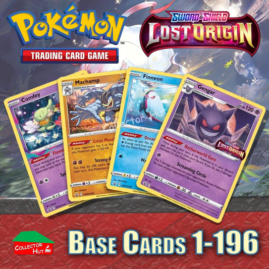 Pokémon Sword & Shield Lost Origin BASE Trading Cards FRESH MINT You Choose