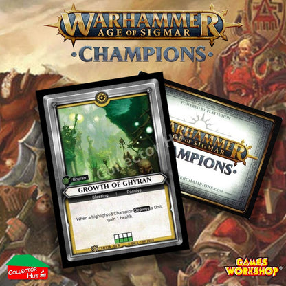 Warhammer Age of Sigmar: Champions Wave 2 ONSLAUGHT Trading Cards CHOOSE SINGLES