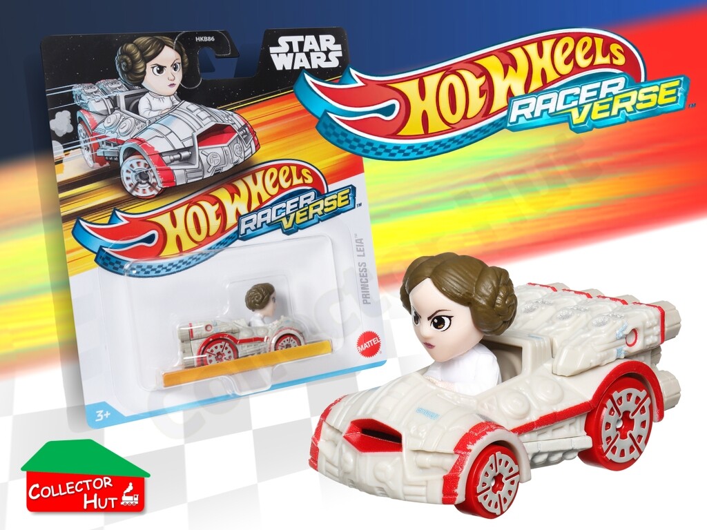 Hot Wheels RacerVerse Racer Verse Die Cast Character Race Cars