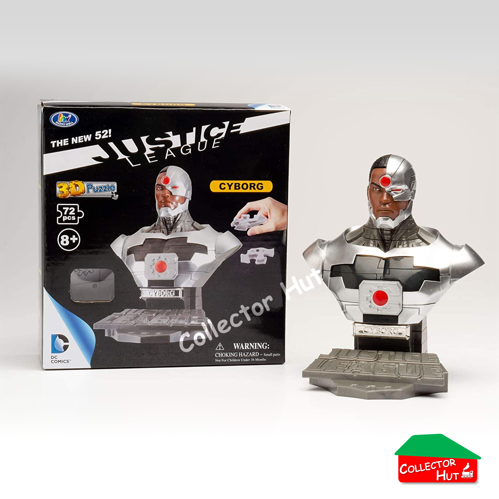 DC Justice League 3D Puzzle Bust The New 52! 72pcs Figurines Ornaments
