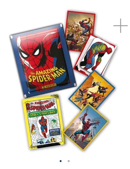 Panini The Amazing Spider-Man 60th Anniversary Trading Cards & Sticker Bundles