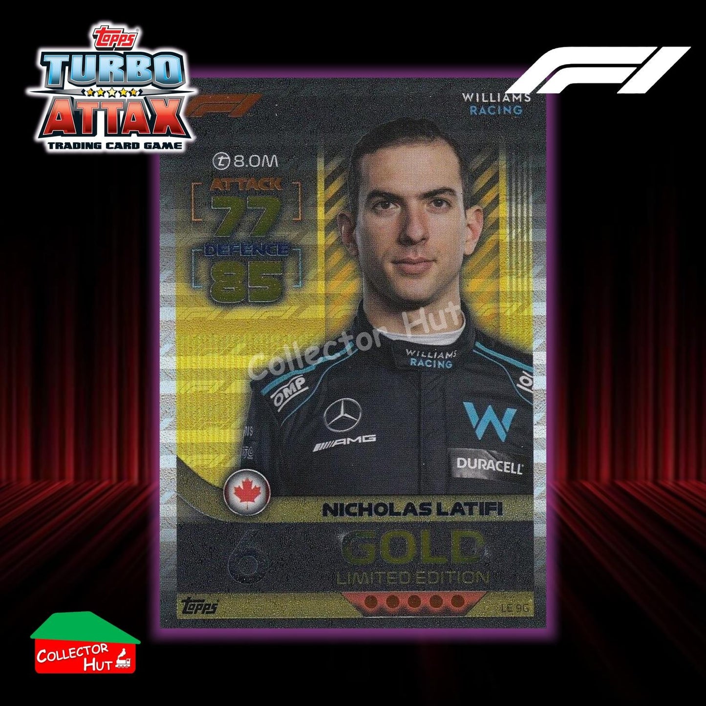 Topps Turbo Attax Formula 1 F1 2022 Limited Edition, 100 Club & Foil Cards