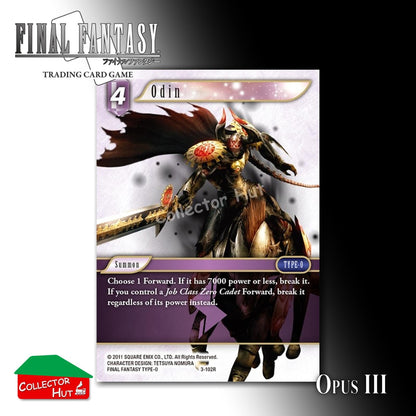 Final Fantasy Trading Card Game OPUS III 3 Singles You Choose