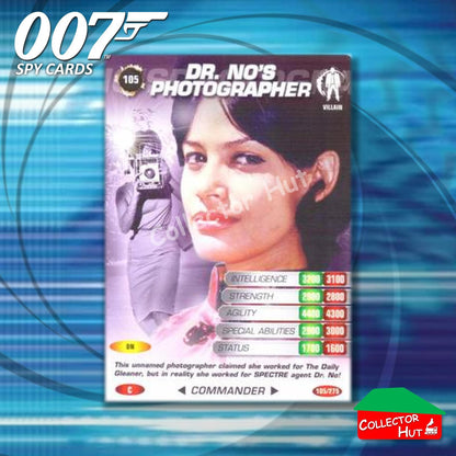 James Bond 007 Commander Spy Cards BASE COMMON YOU CHOOSE