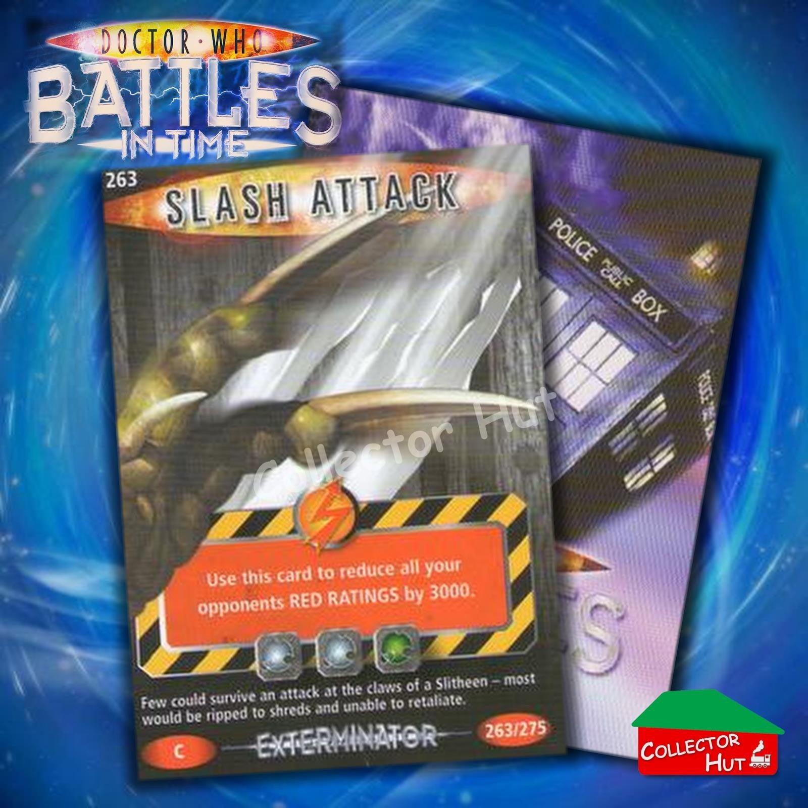 DOCTOR WHO Battles in Time #140-275 EXTERMINATOR RARE & COMMON Cards YOU CHOOSE