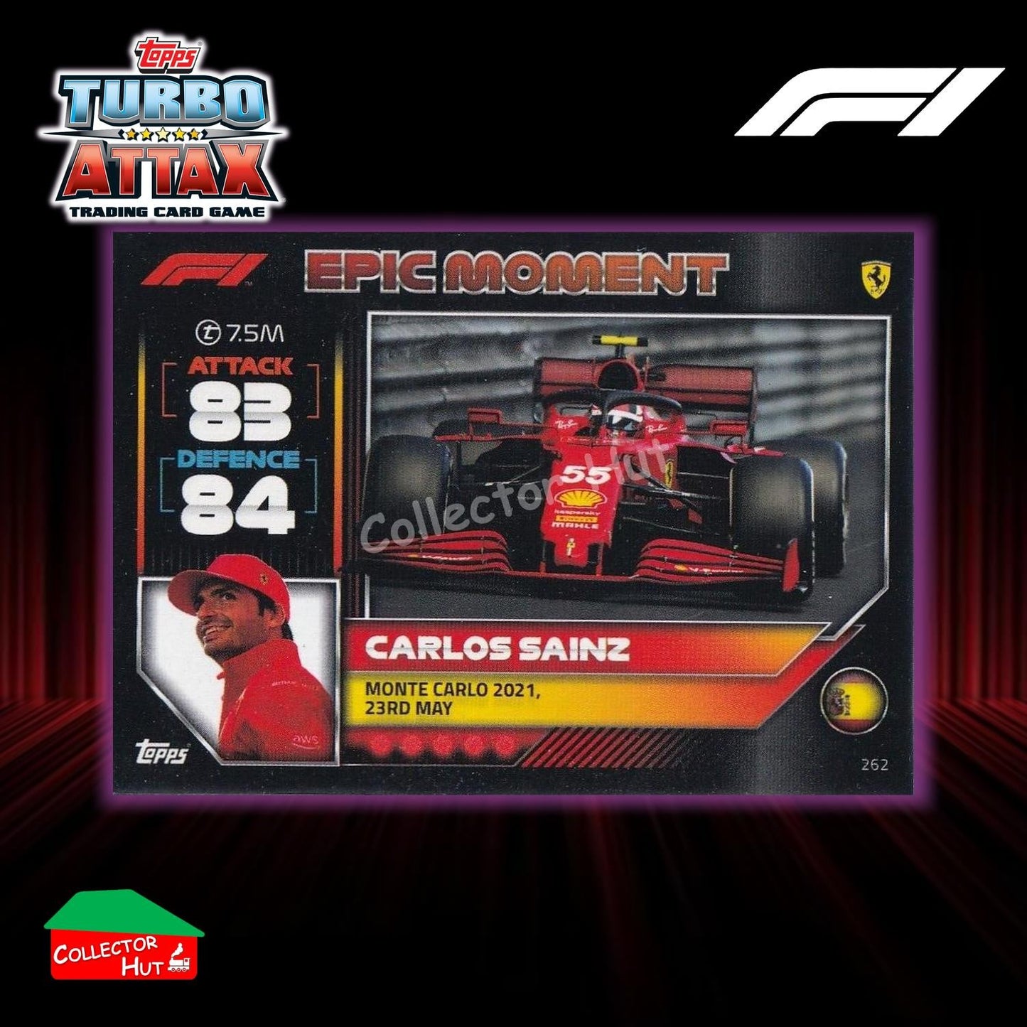 Topps Turbo Attax Formula 1 F1 2022 #136-279 Base Cards YOU CHOOSE