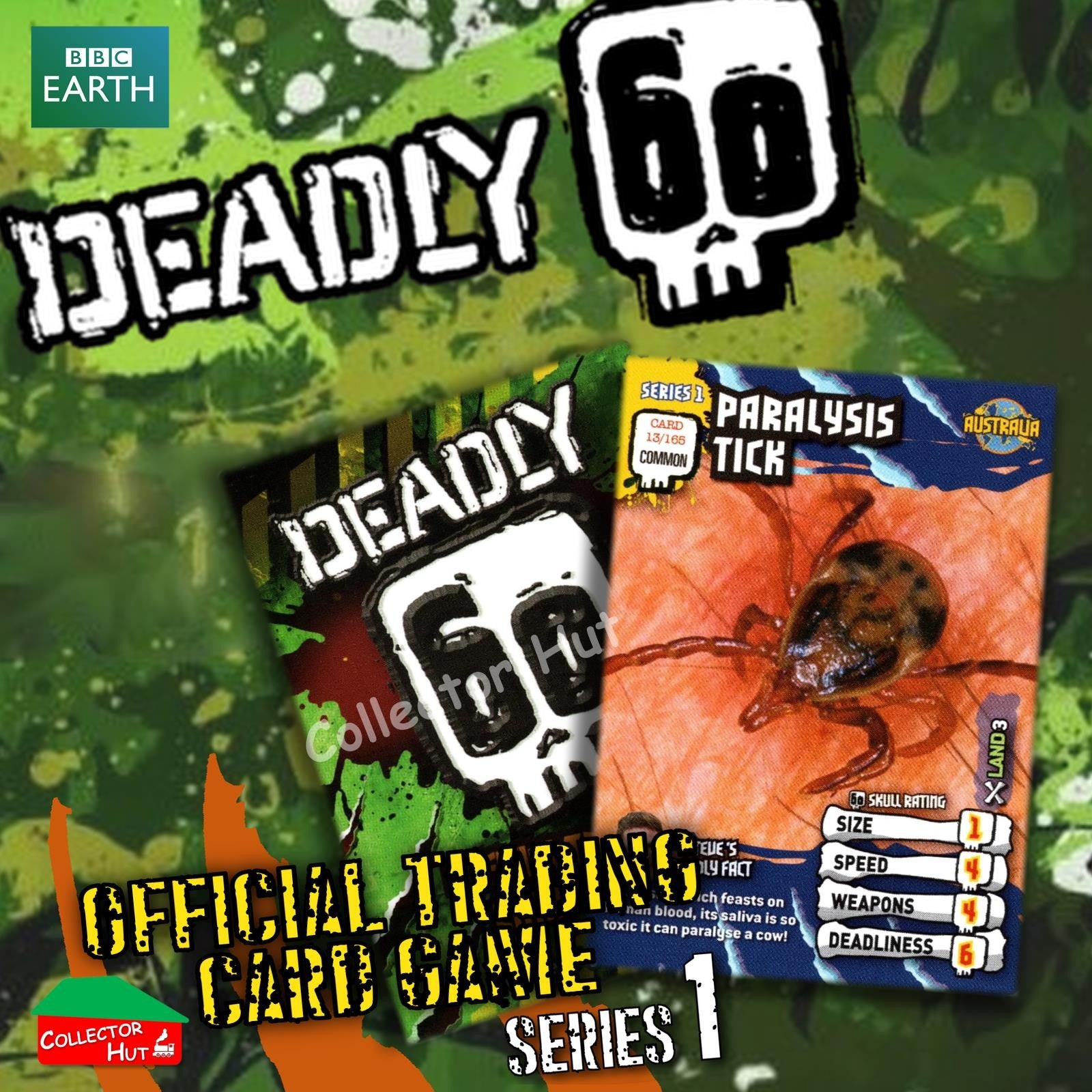 CBBC Deadly 60 Season 1 + 2 Trading Cards  Choose Your Cards