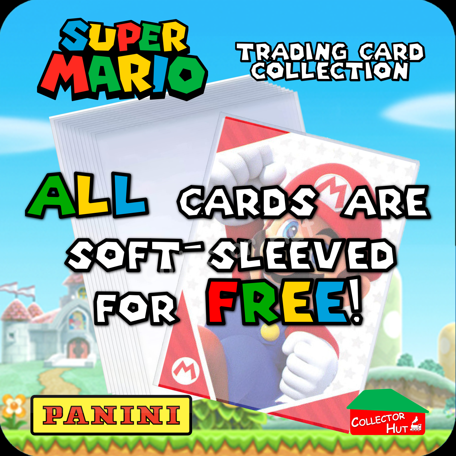 PANINI Super Mario PUZZLE & LIMITED EDITION Trading Cards Choose Your Card!