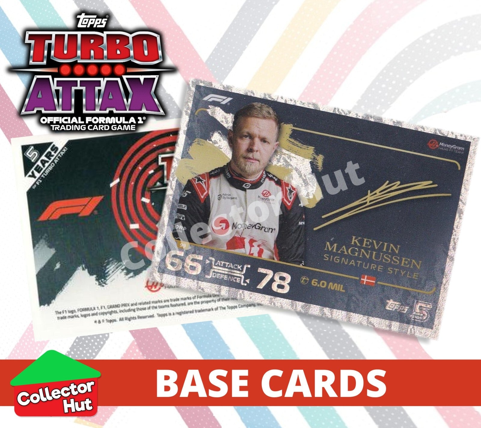 Topps Turbo Attax Formula 1 F1 2024 #1-166 Base Cards YOU CHOOSE