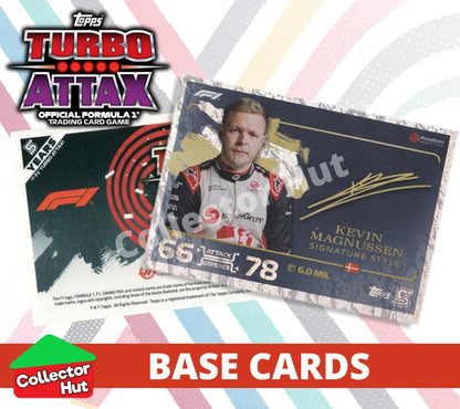 Topps Turbo Attax Formula 1 F1 2024 #1-166 Base Cards YOU CHOOSE