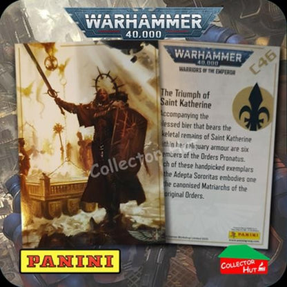 PANINI Warhammer 40,000 40k Warriors of the Emperor Trading Cards You Choose