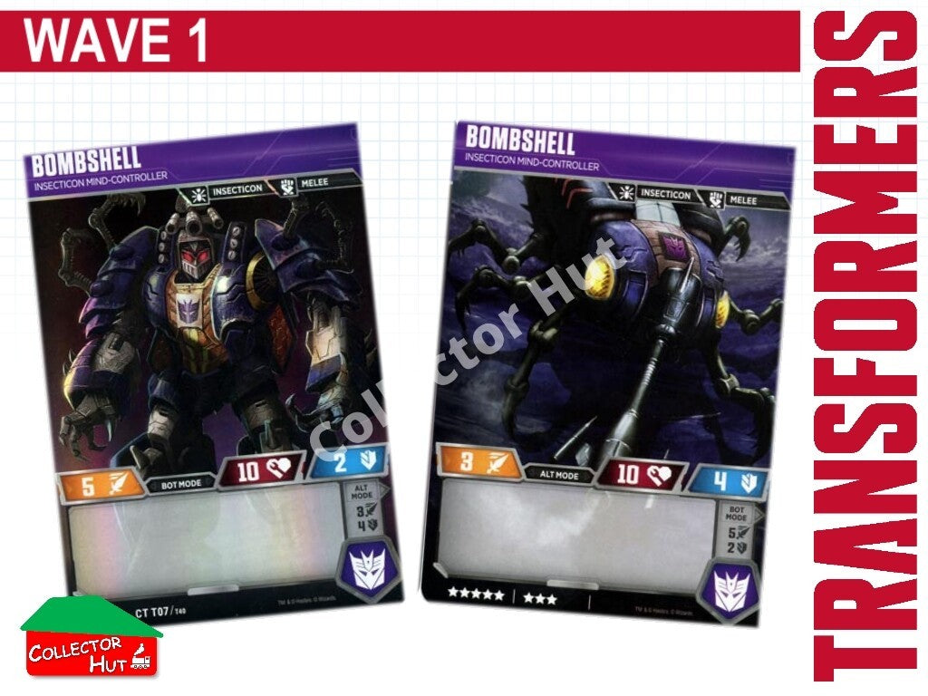 Transformers TCG CHARACTER Trading Cards All Waves