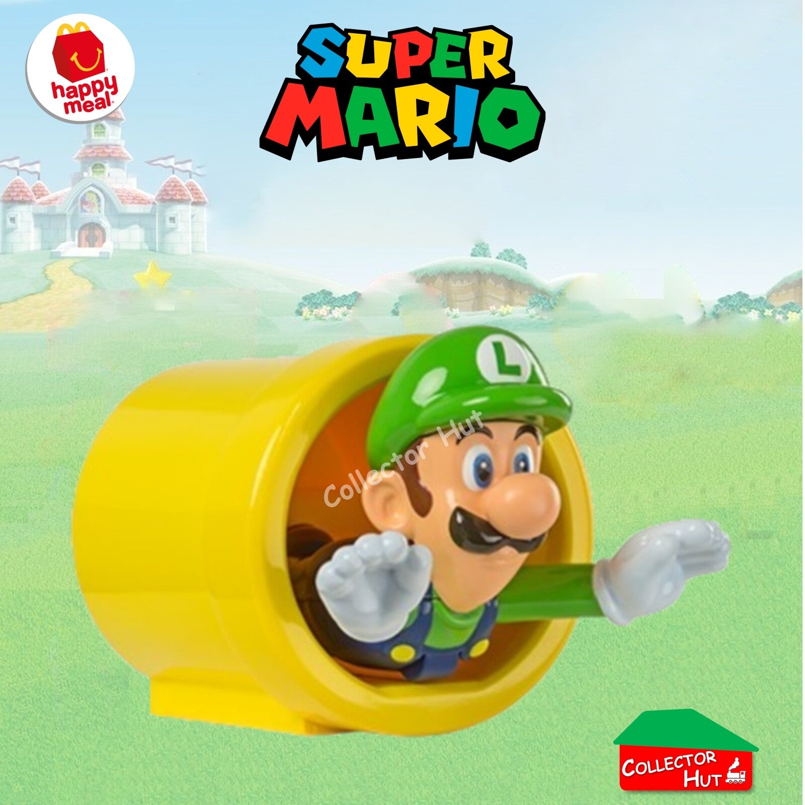McDonald's Happy Meal Super Mario 2017 Plastic Toys Figurines New & Sealed