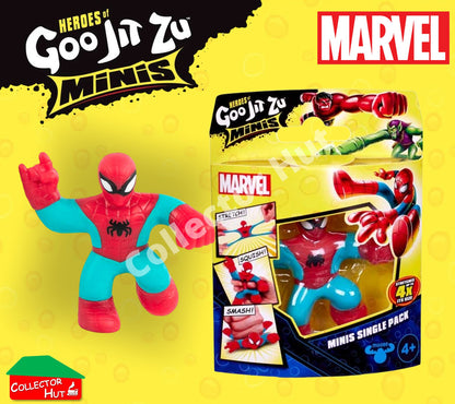 Heroes of Goo Jit Zu Minis Marvel Stretchy Sensory Toys to Collect!