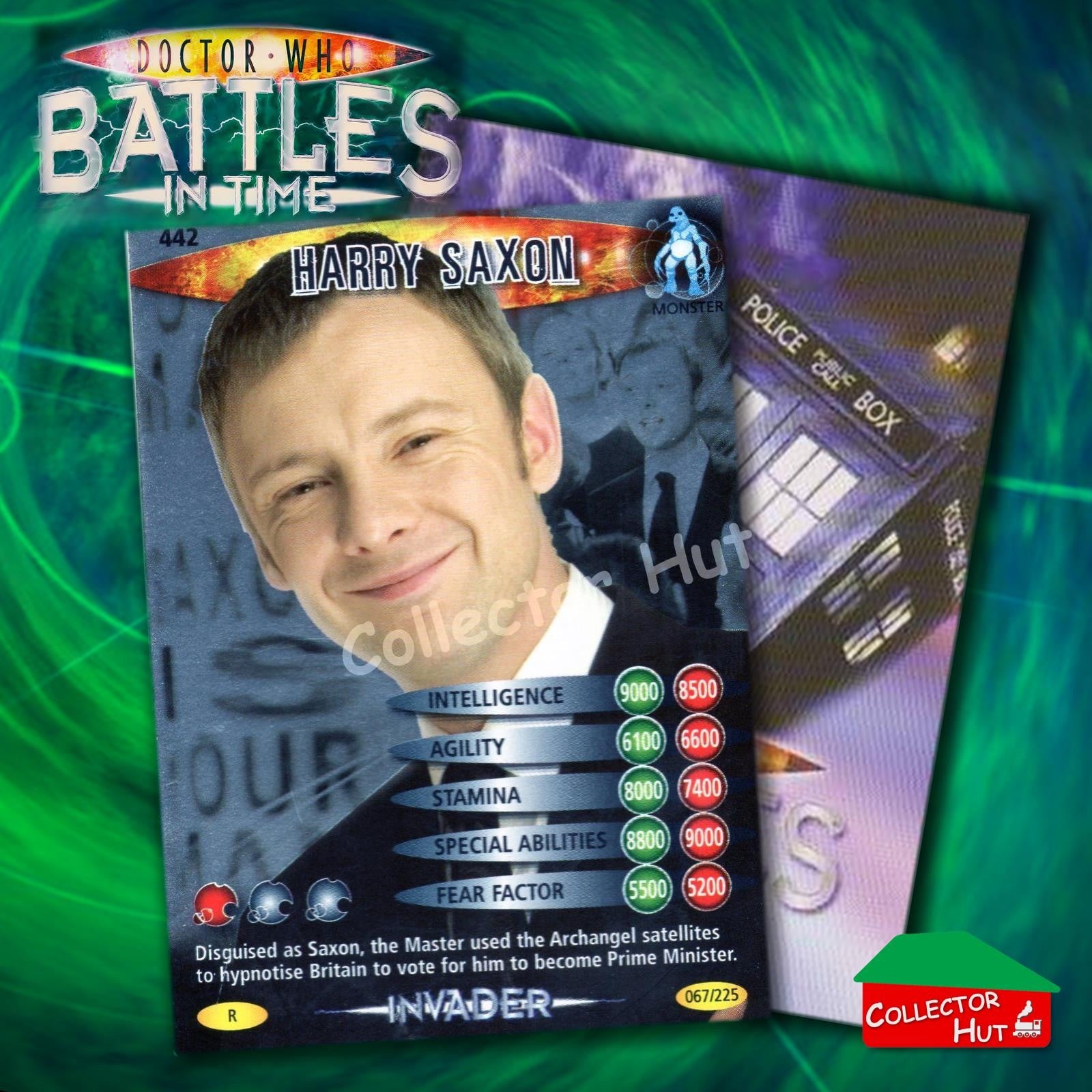 DOCTOR WHO Battles in Time #376-600 INVADER RARE & COMMON CARDS YOU CHOOSE