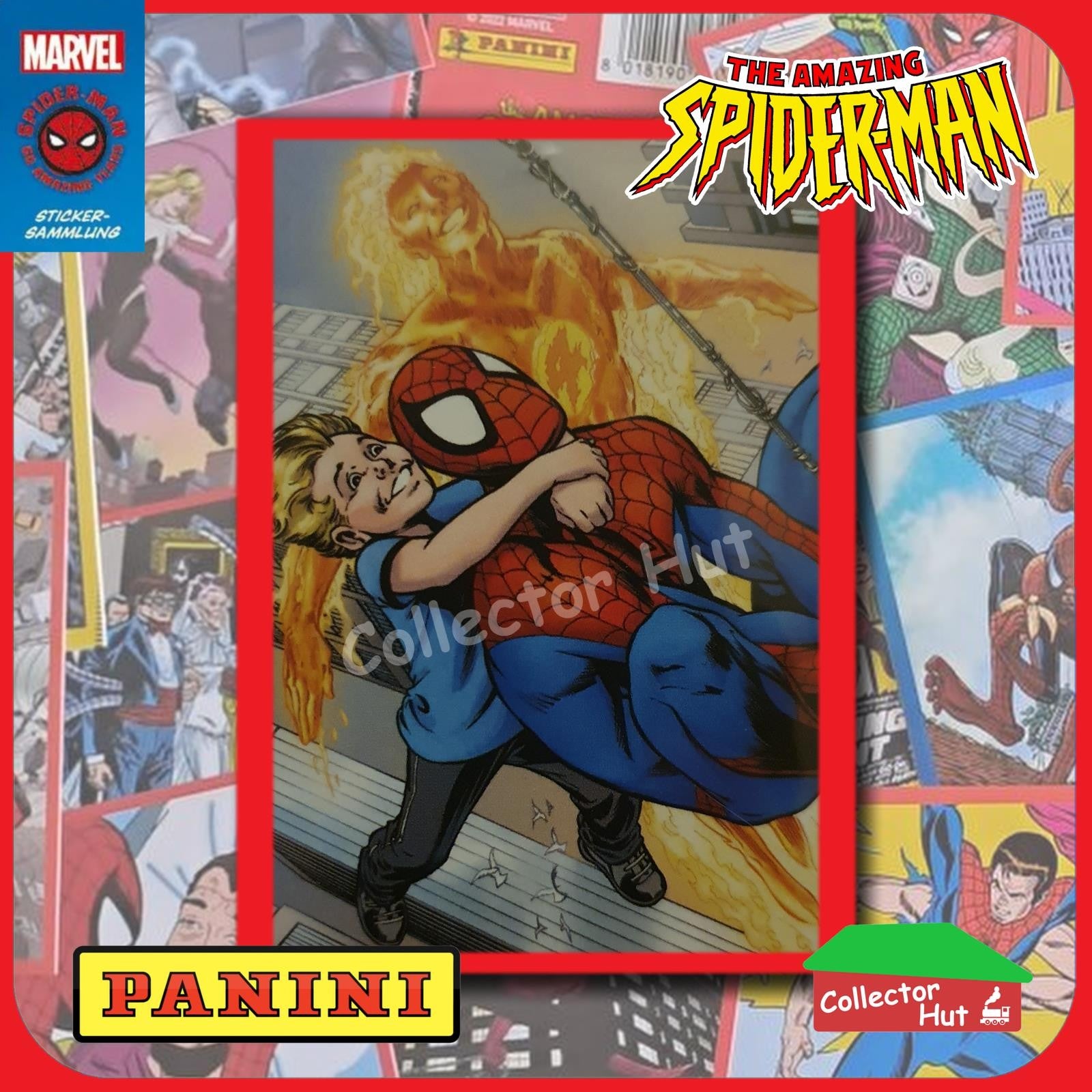 Panini The Amazing Spider-Man 60th Anniversary Sticker Collection Singles