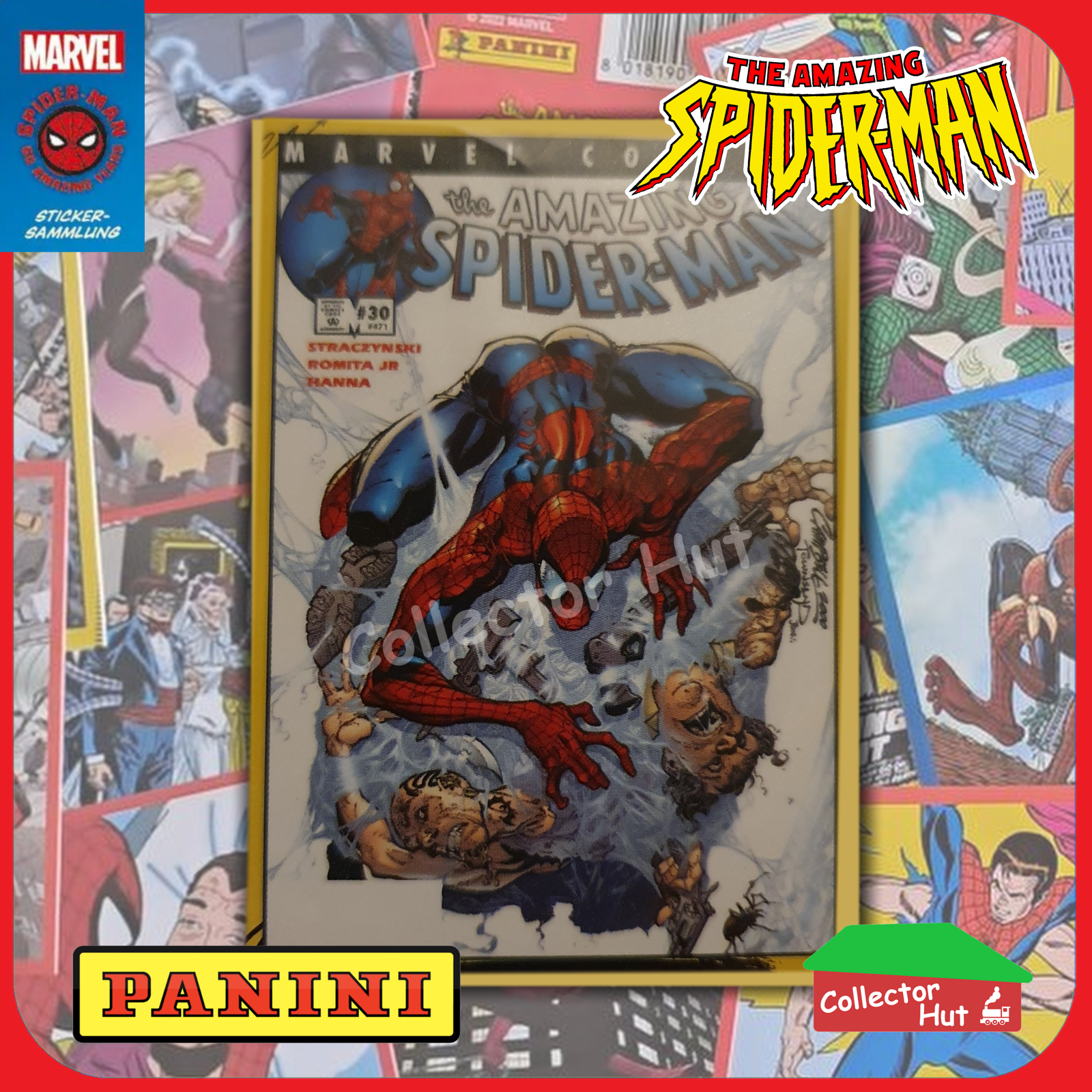 Panini The Amazing Spider-Man 60th Anniversary Trading Cards Singles 1-60